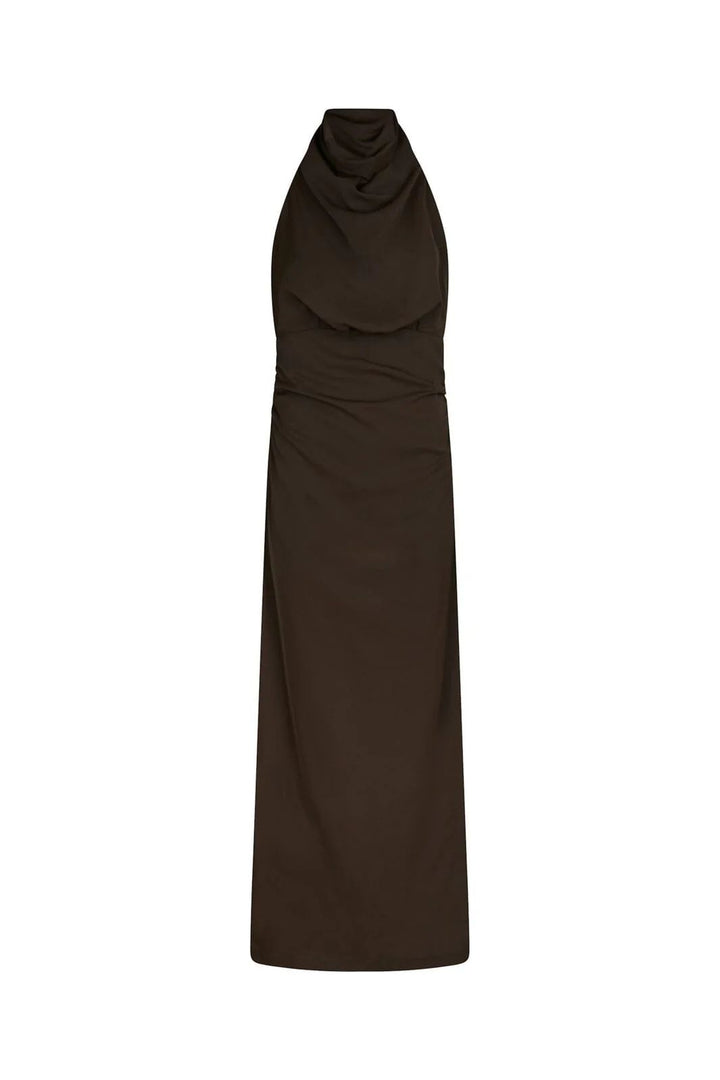 NEO NOIR Dunie Dress Dark Brown
