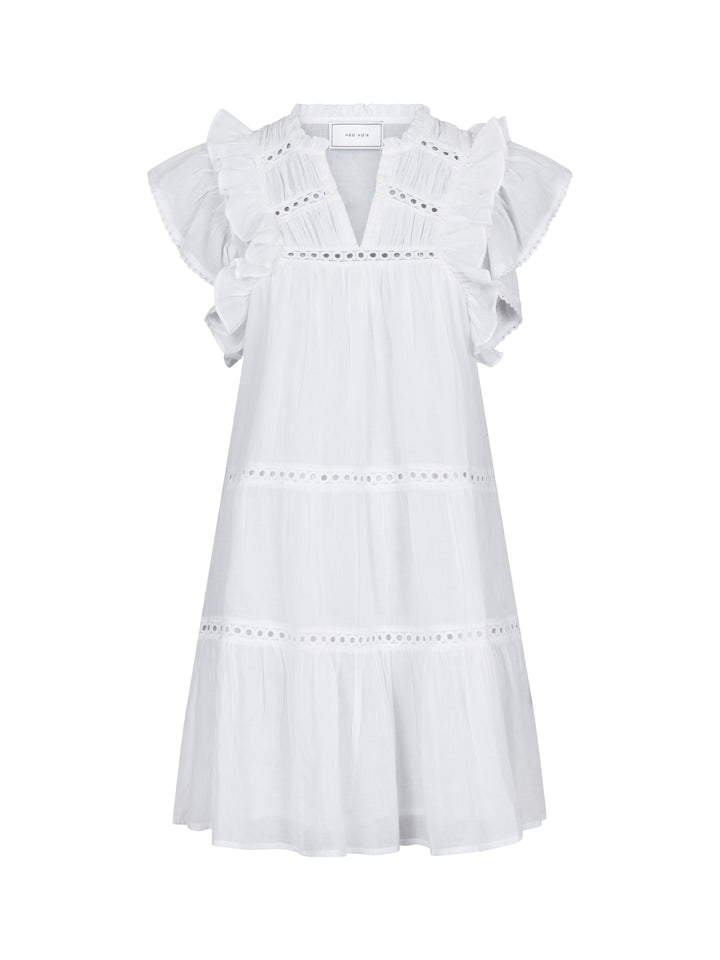 NEO NOIR Jamma S Voile Dress White