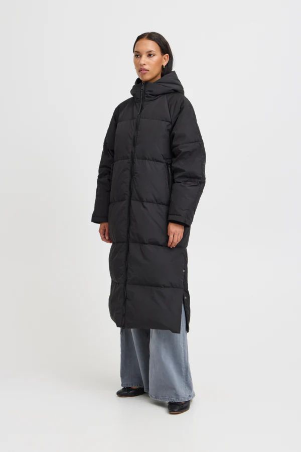 ICHI IHBunala down jkt Black