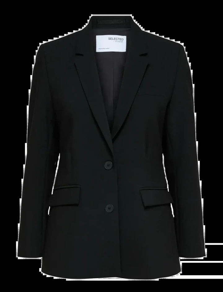 SELECTED Rita LS Classic Blazer FD Noos Black