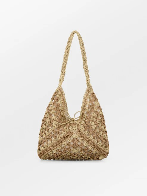 BECKSÖNDERGAARD Wafted Emily Bag Beige/Nature