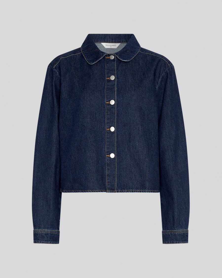 MSCH COPENHAGEN MSCHAdna Alena Shirt Dark Blue Wash