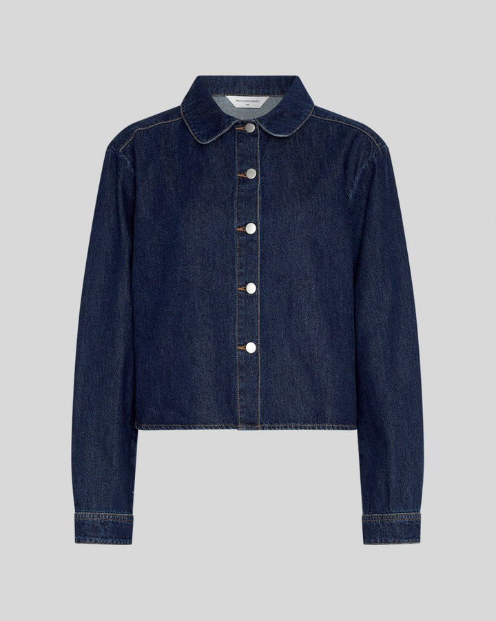 MSCH COPENHAGEN MSCHAdna Alena Shirt Dark Blue Wash