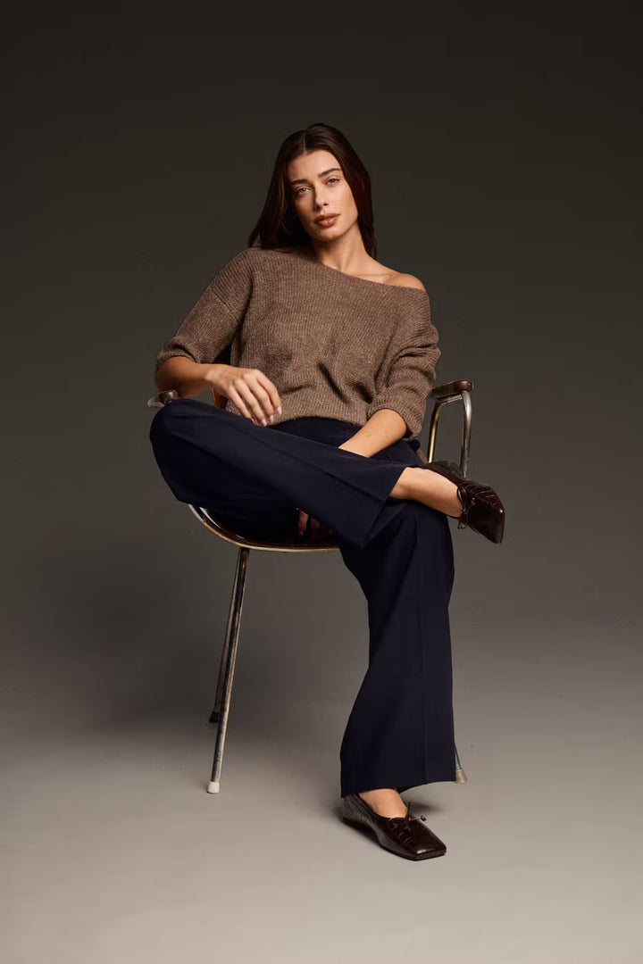 SOAKED IN LUXURY SLTuesdag Jumper Walnut