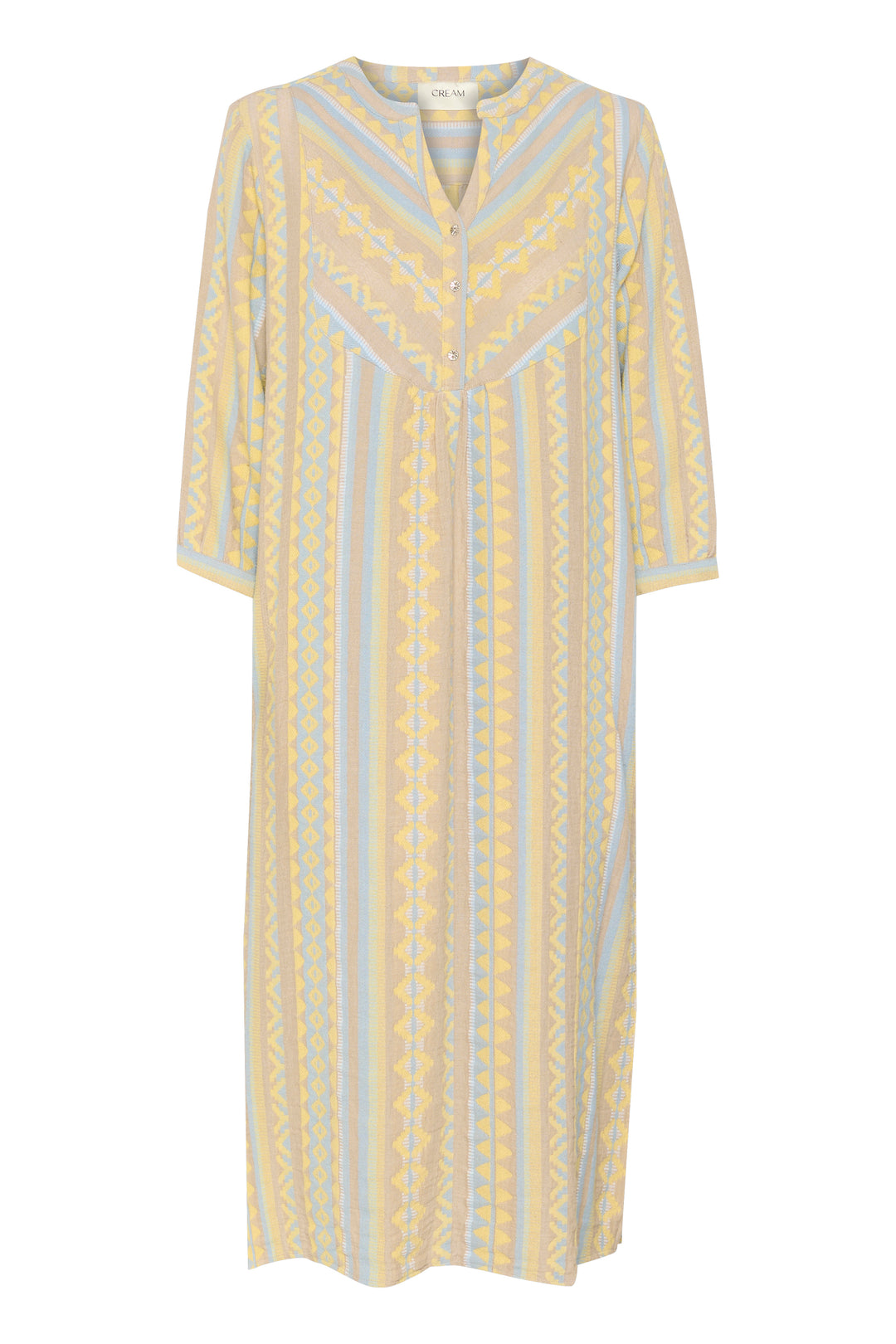 CREAM CRSola Caftan Dress Truffet Jaquard