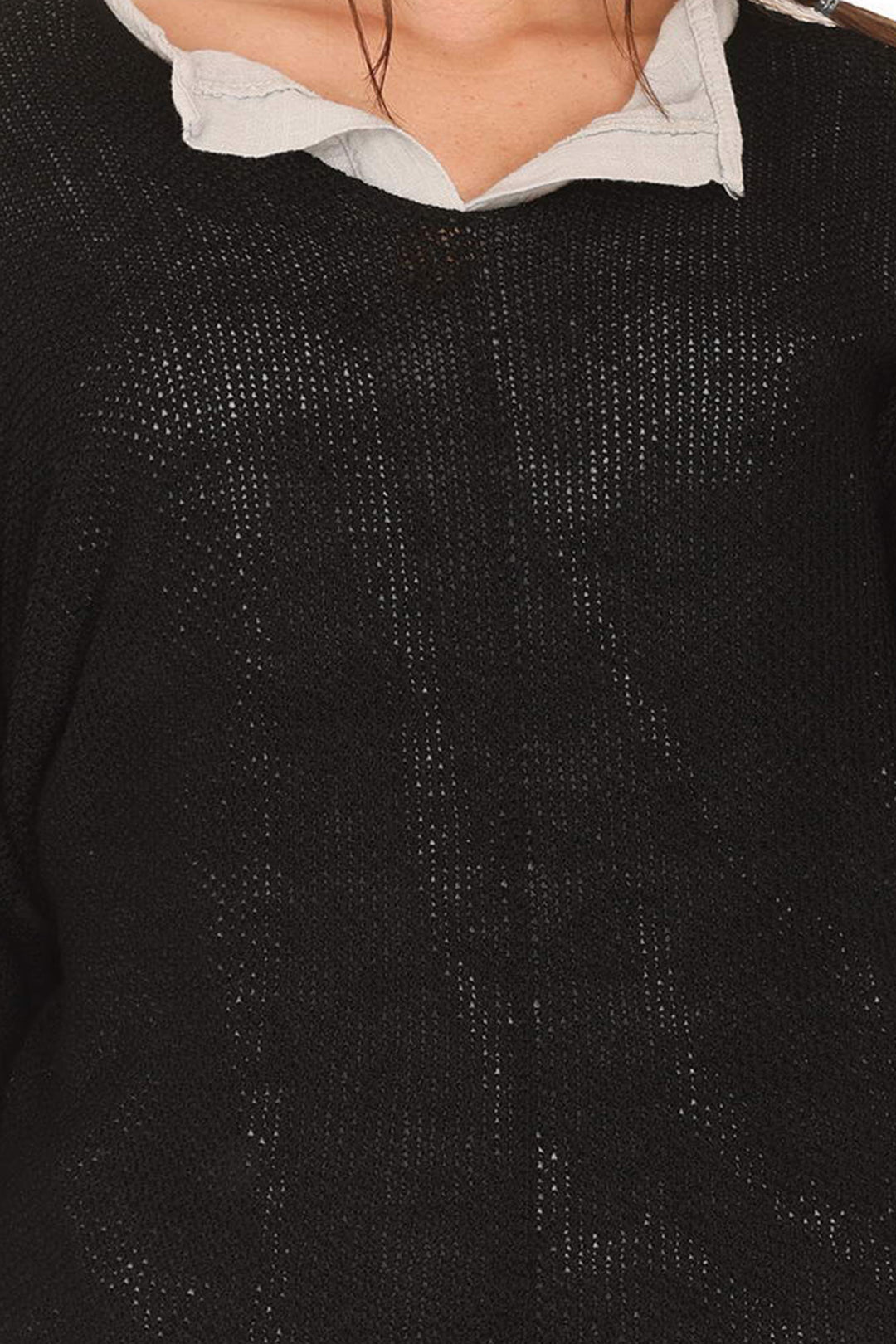 COPENHAGEN LUXE Stylish Viscose Knit Black
