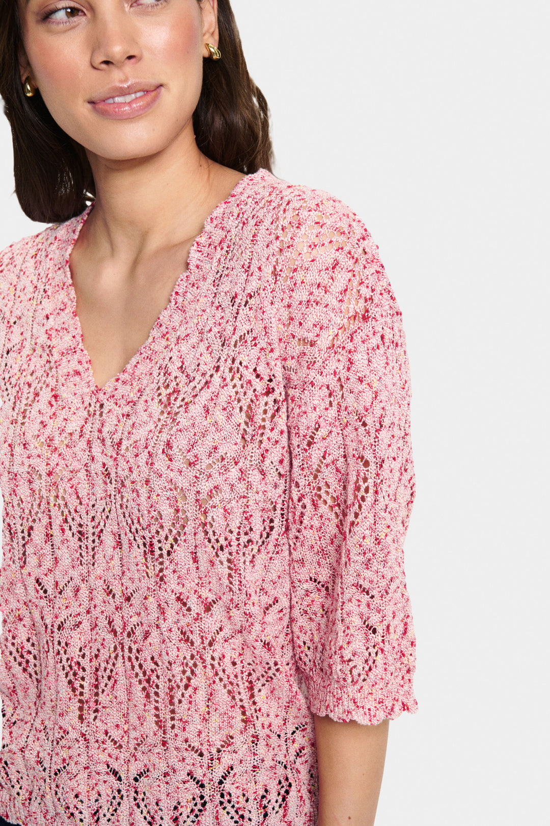 SAINT TROPEZ KimberleySZ Pullover Poinciana