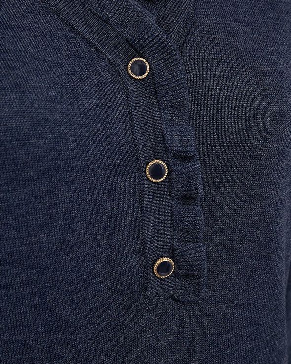 FREEQUENT FQkatie-Pullover Vintage Indigo Melange