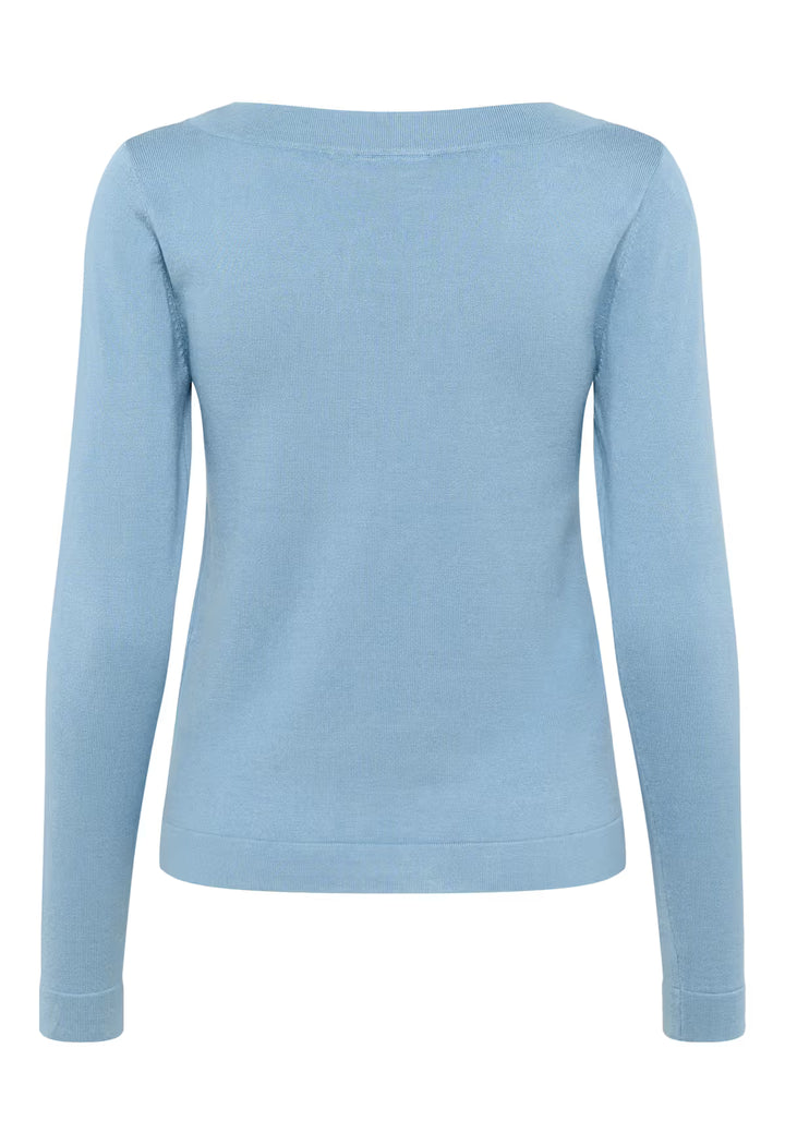 KAFFE KAlizza Knit Pullover Windward Blue