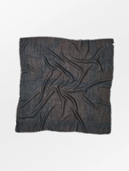 BECKSÖNDERGAARD Gava Siw Scarf Hot Fudge Brown