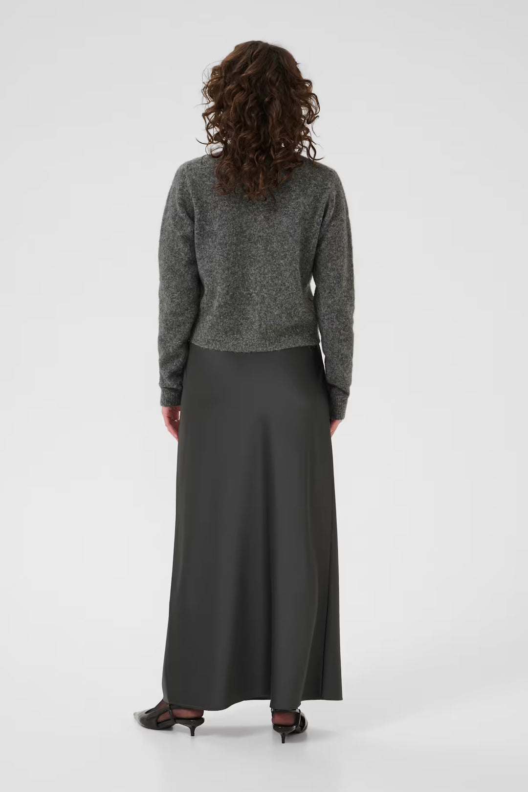 KAFFE KAroxy Cardigan Grey Melange