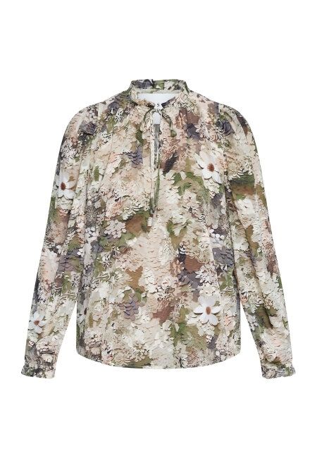 Sisters Point Elza-Ls Flower Khaki