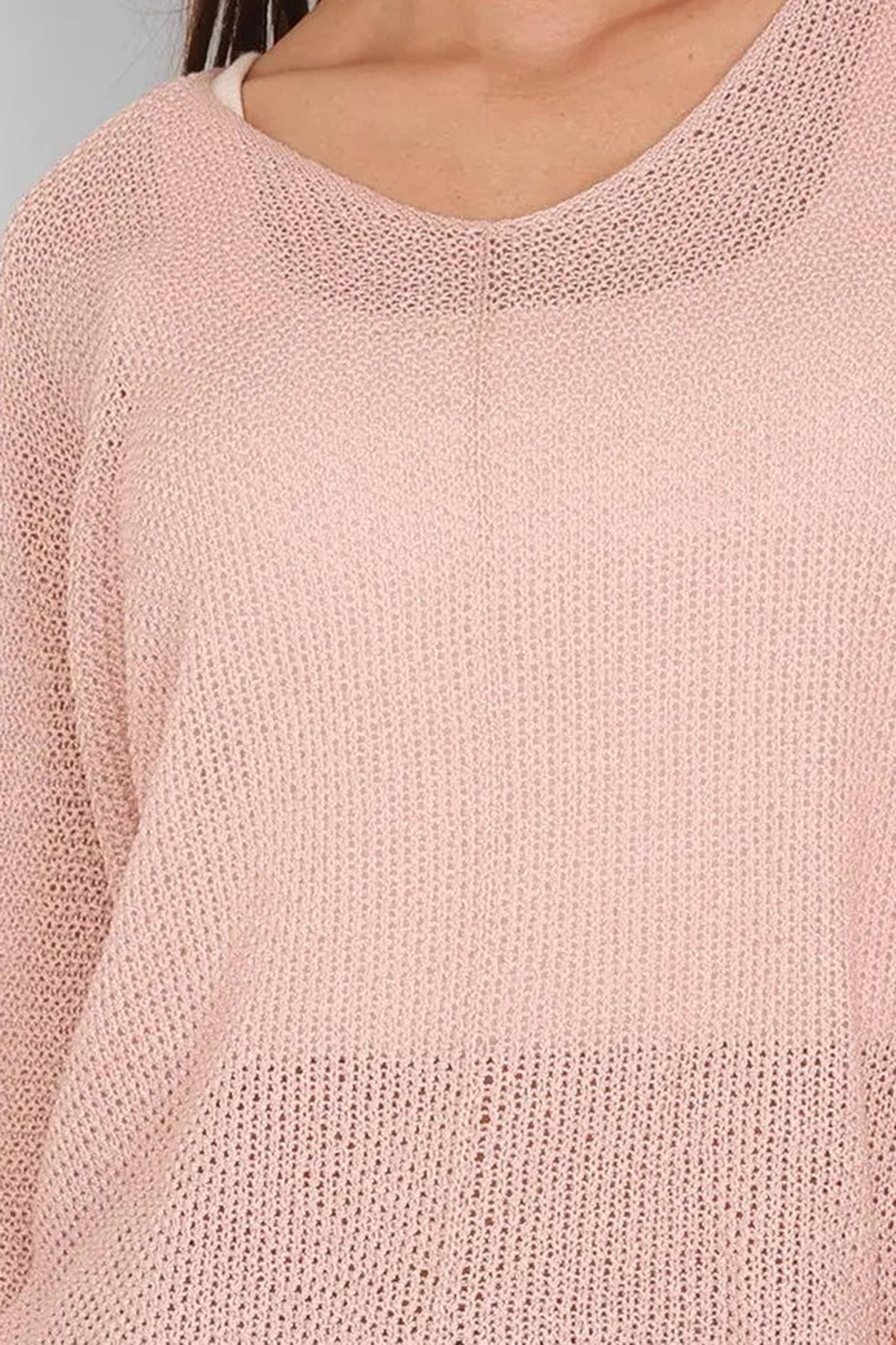 COPENHAGEN LUXE Stylish Viscose Knit Dusty Rose