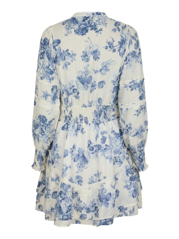 NEO NOIR Roberta Flower Flow Dress Light Blue
