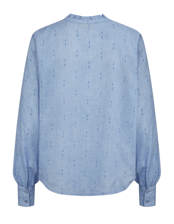FREEQUENT FQRaya-Shirt Wedgewood Melange