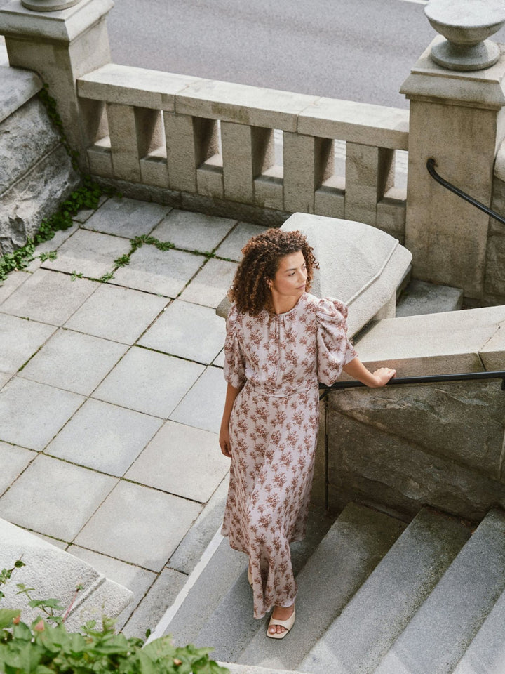 NEO NOIR Kikka Wild Rose Dress Dusty Rose