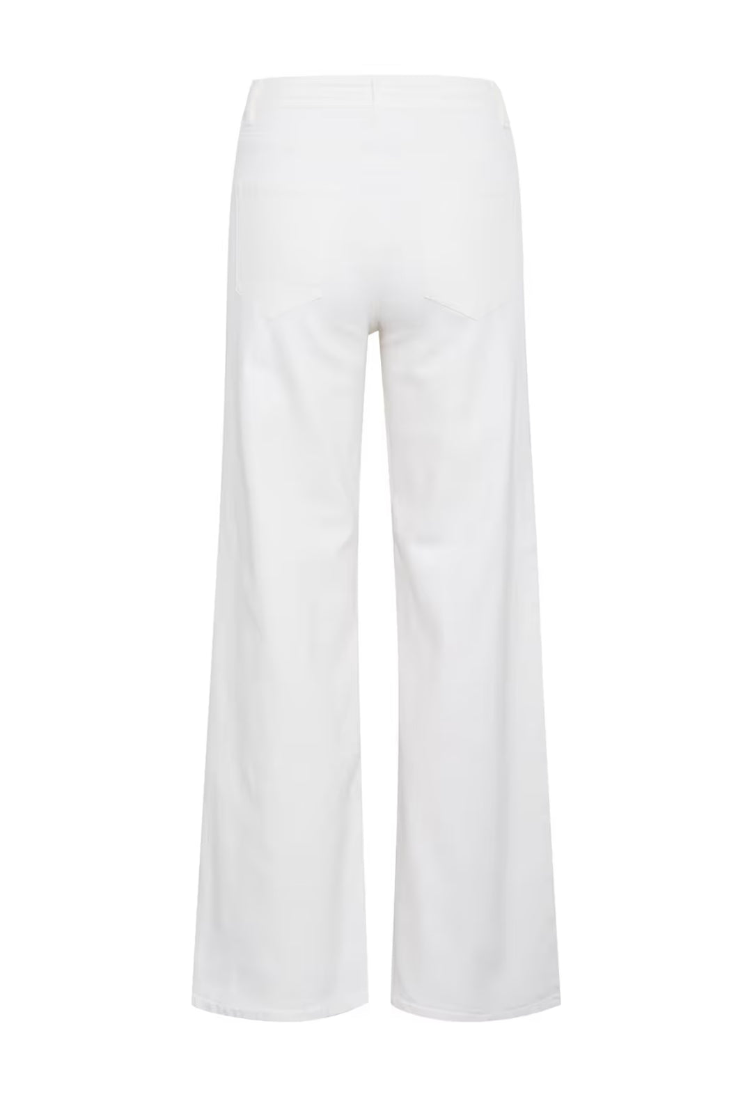 KAFFE KAsinem High Waist Twill Jeans Chalk