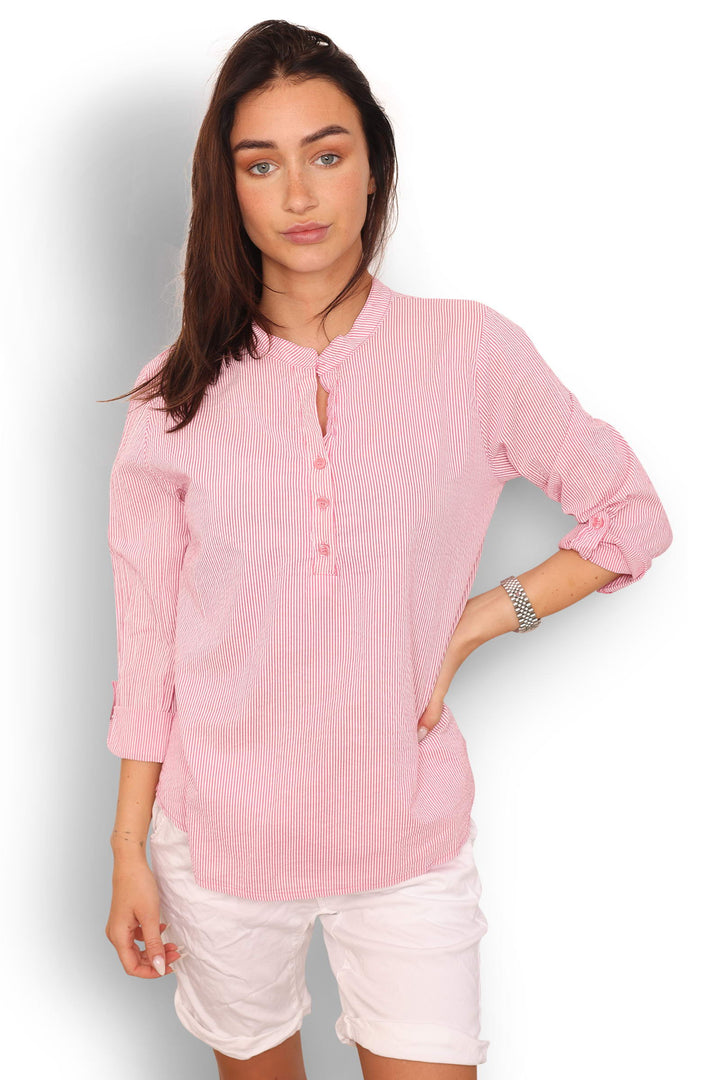 COPENHAGEN LUXE Shirt 1149 Pink Stripes