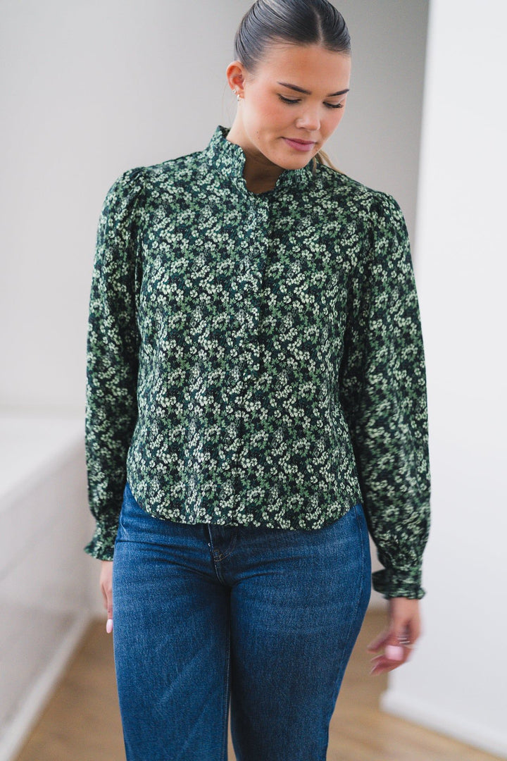 RAUS Astrid Shirt AOP Eden Flower