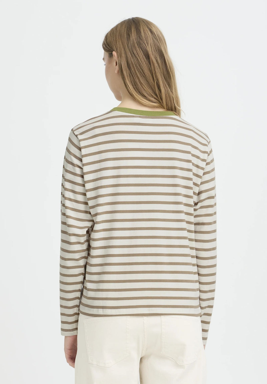 ICHI IHmira Loose LS4 Sepia Tint/Cloud Dancer