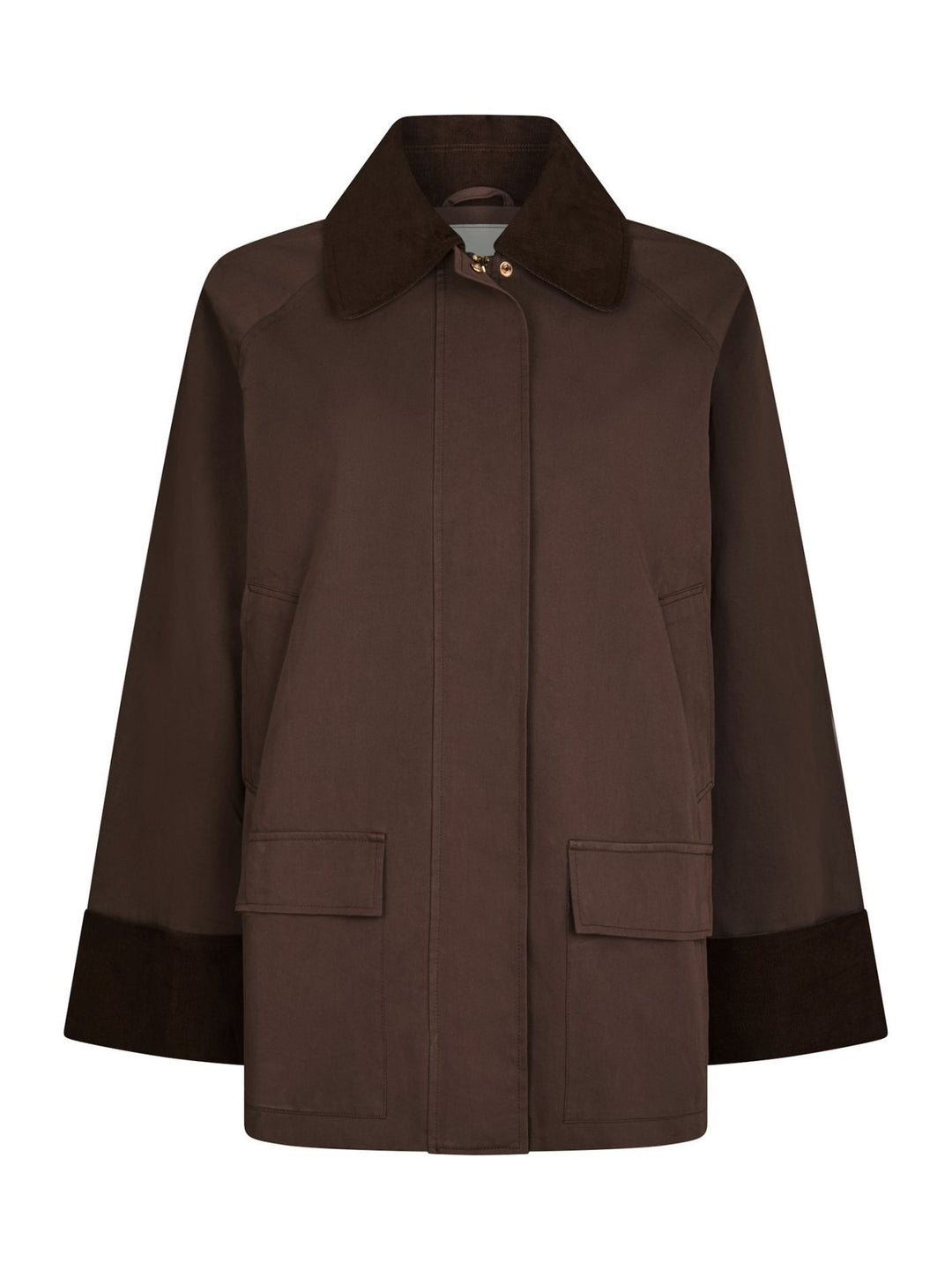 NEO NOIR Anastacia Cord Jacket Brown