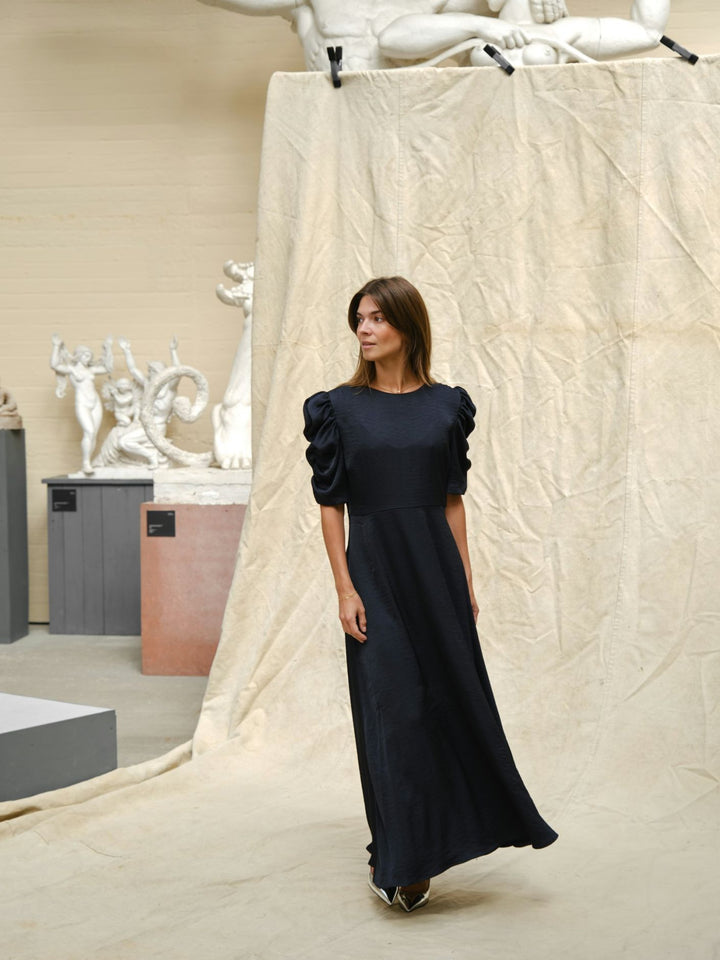 NEO NOIR Benuti Solid Dress Navy