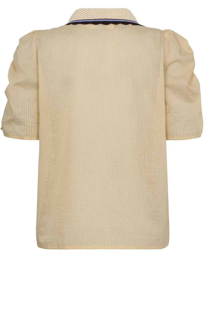 GOSSIA AllyGO Blouse Soft Lemon Stripes