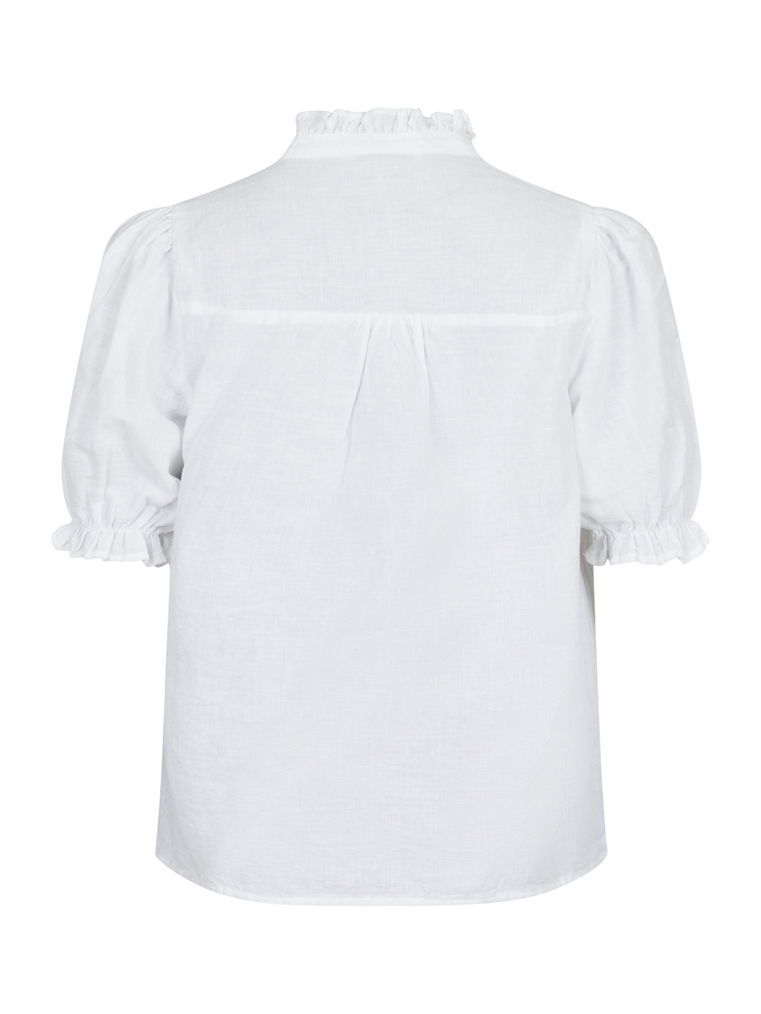 NEO NOIR Odesa Linen Blouse White