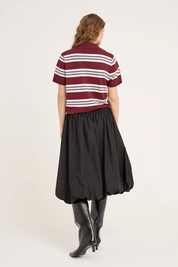 A-VIEW Fia Long Baloon Skirt Black
