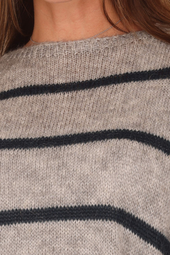 COPENHAGEN LUXE Knit Sweater Light Grey