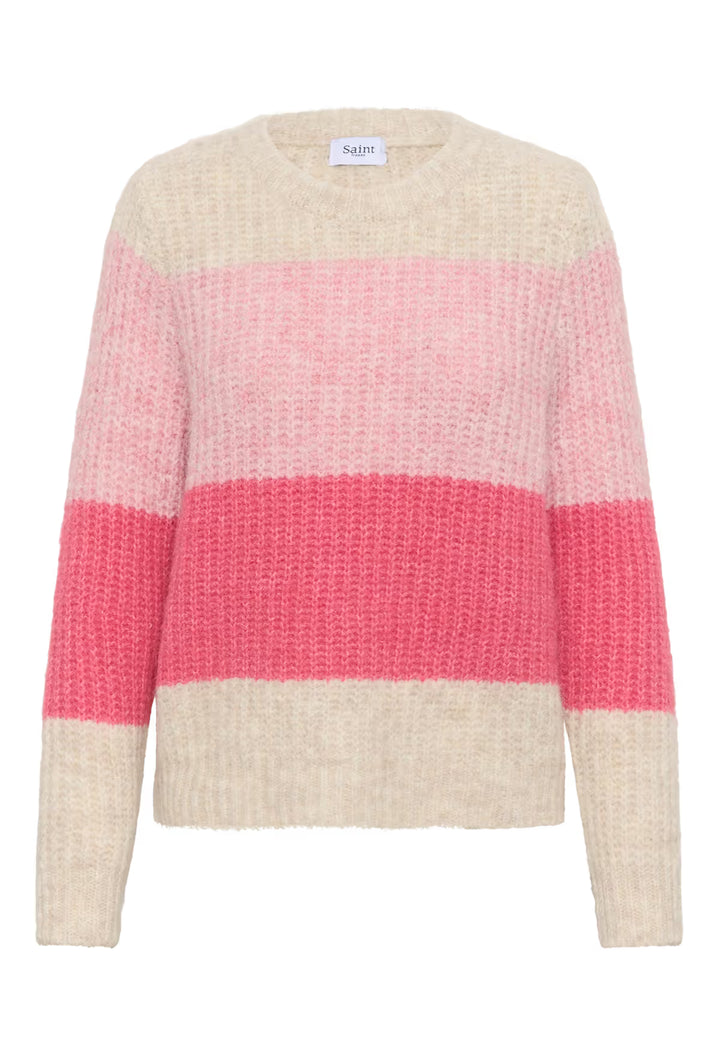 SAINT TROPEZ MandySZ Pullover Wild Rose Melange