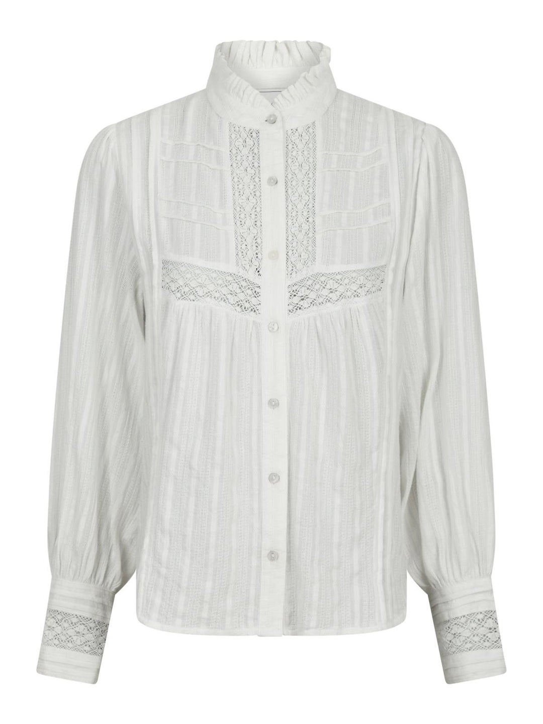 NEO NOIR Bria Dobby Blouse Off White