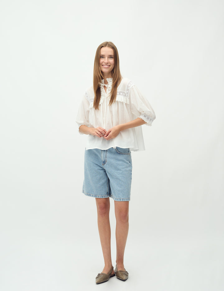 MBYM Gerlina Short-M Blouse White