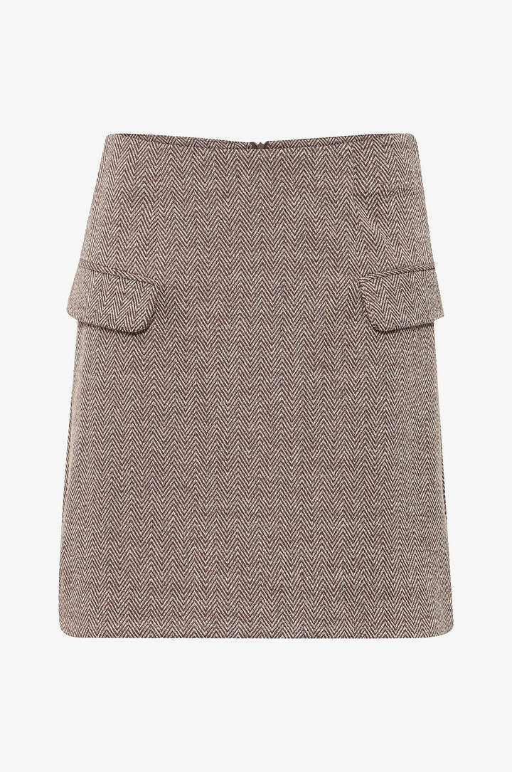ICHI IHkate Jacquard SK5 Brown