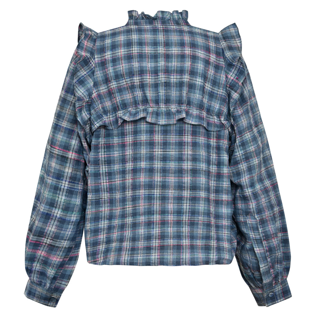 GOSSIA AnnabellGO Jo Blouse Blue Checks