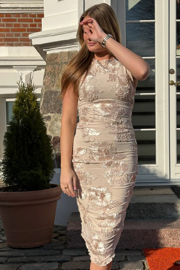NOELLA Lavinia Dress Ivory