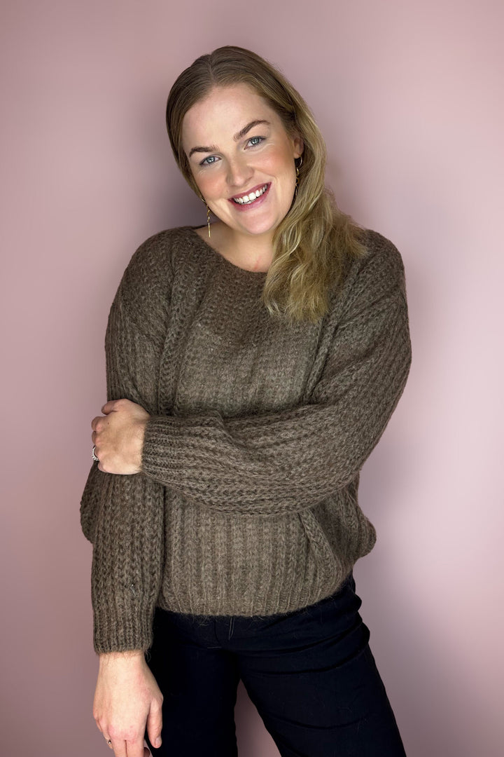 COPENHAGEN LUXE Elegant Knit With Mohair Fango