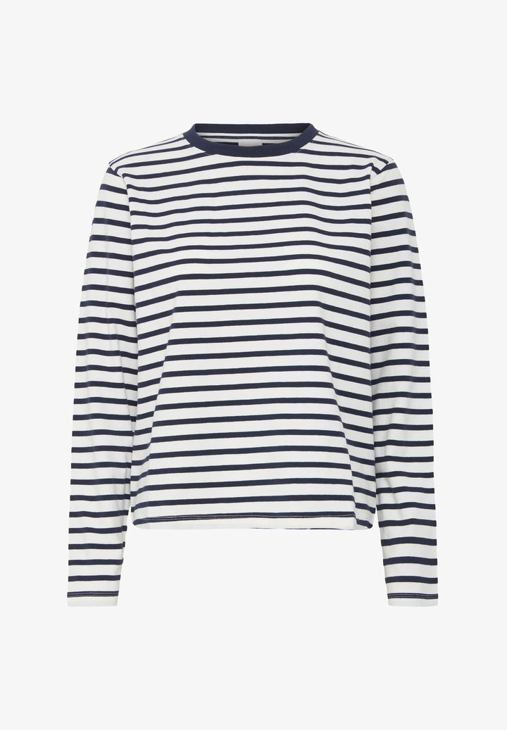 ICHI IHmira Loose LS4 Total Eclipse /Cloude Dancer