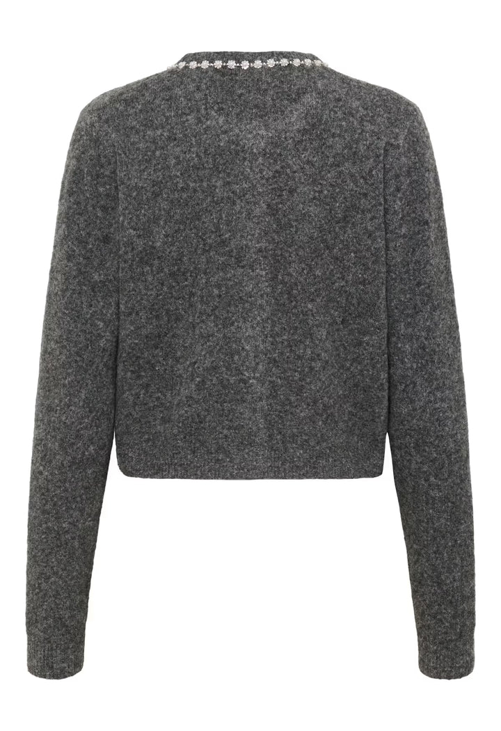 KAFFE KAroxy Cardigan Grey Melange