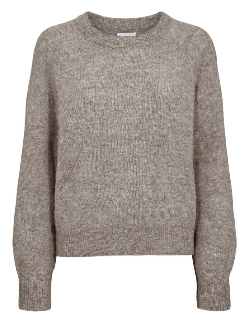 NÜMPH NUriette Pullover Taupe Gray