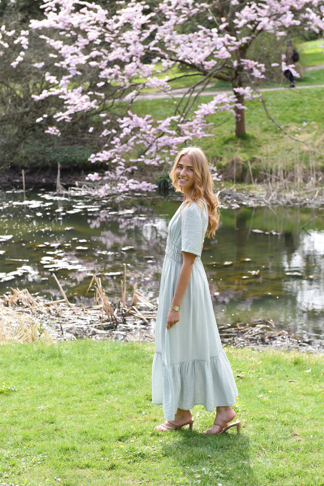 A-VIEW Lisbet Dress Mint