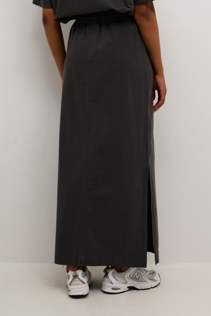 KAFFE KAnaya Liah Skirt Black Oyster