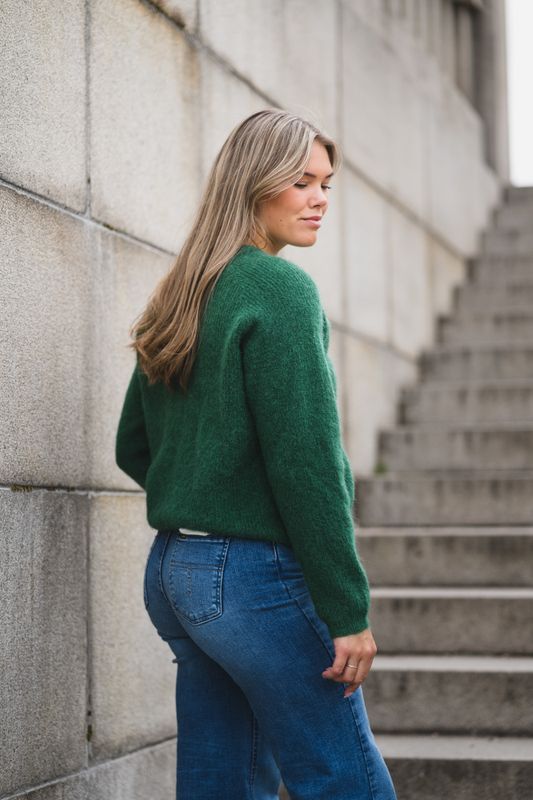 RAUS Amalie Cardigan Eden Melange