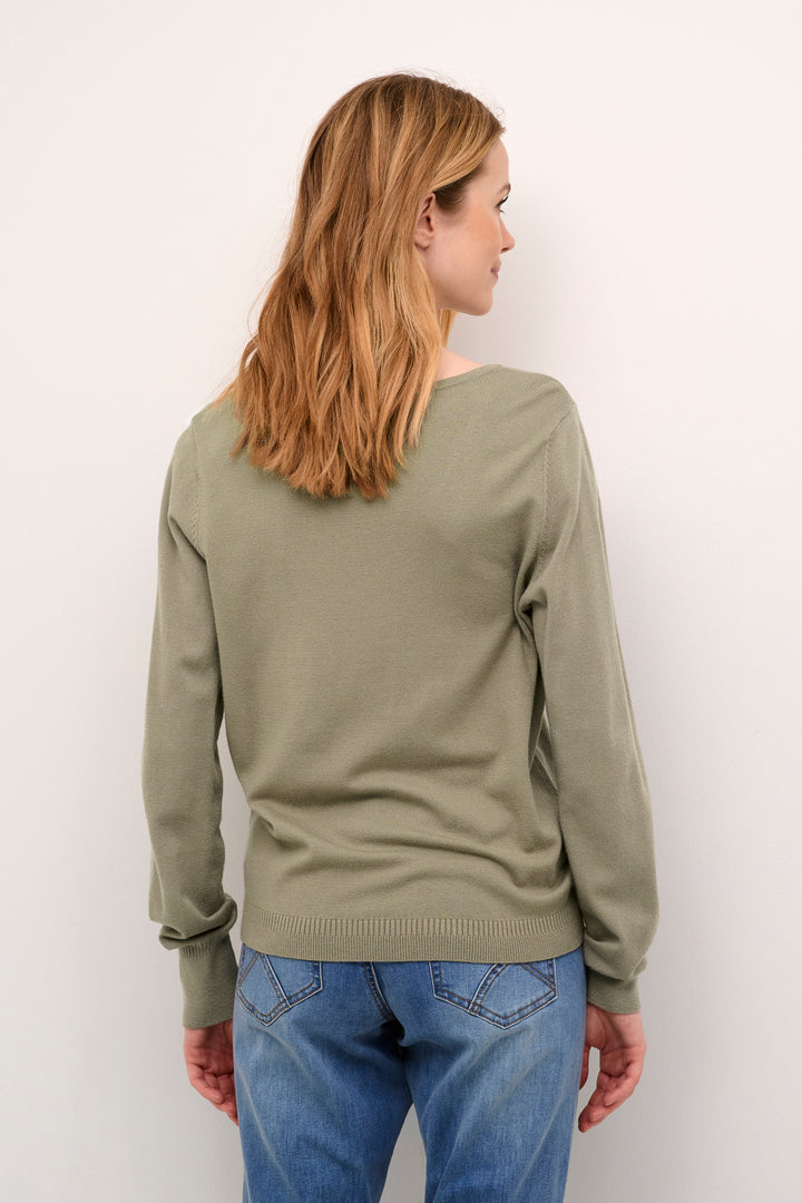 CREAM CRDela Knit Pullover Overland Trek