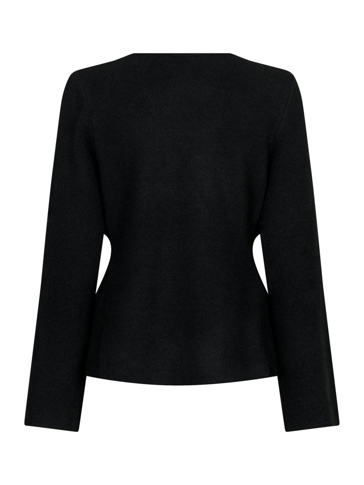 NEO NOIR Marie Louise Knit Cardigan Black