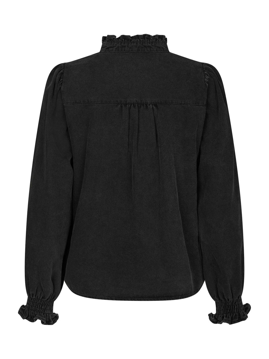 NEO NOIR Emmeline Denim Blouse Black