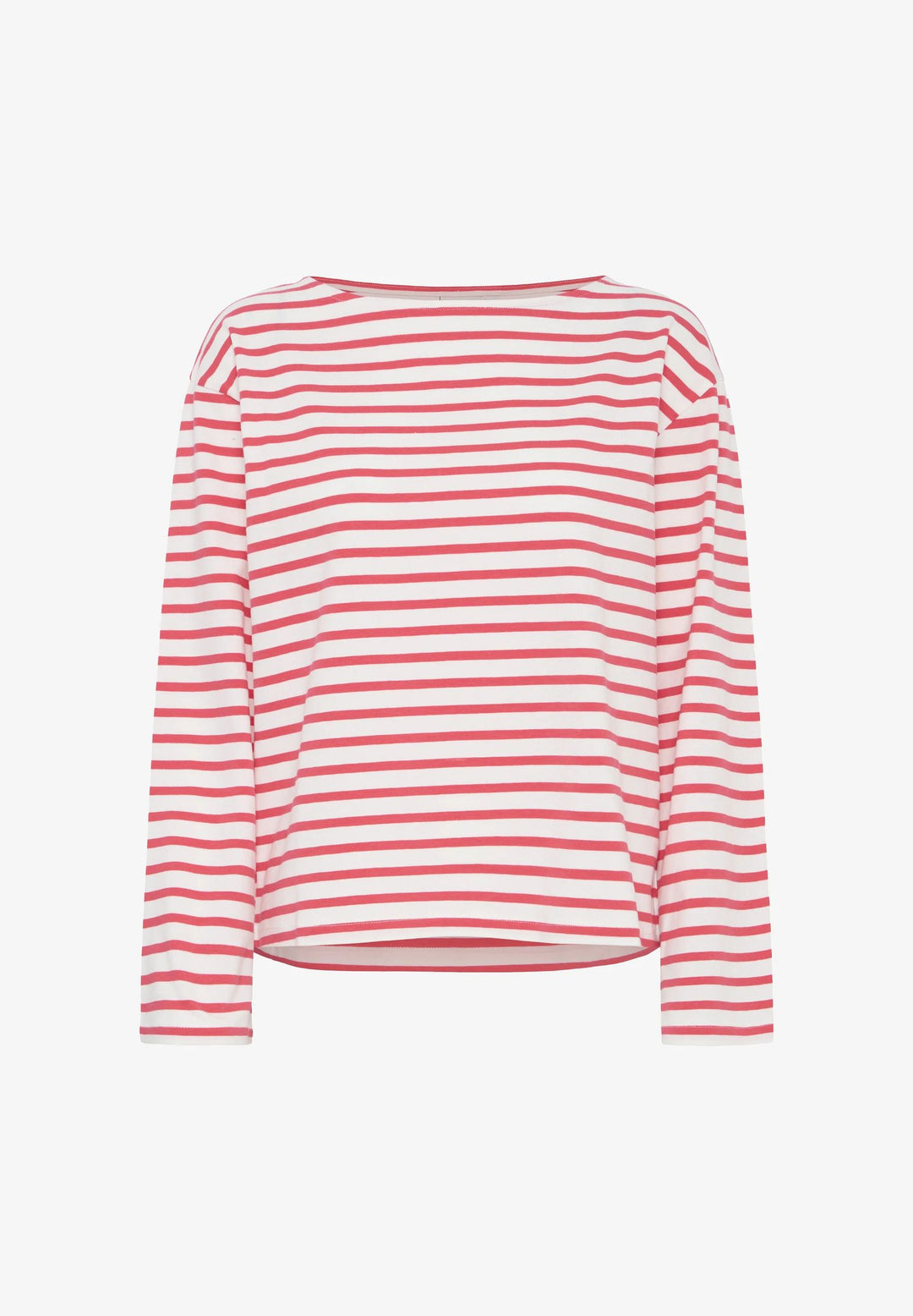 ICHI IHmira Boatneck LS2 Teaberry/Cloud Dancer