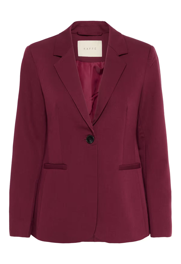 KAFFE KASakura Blazer Windsor Wine