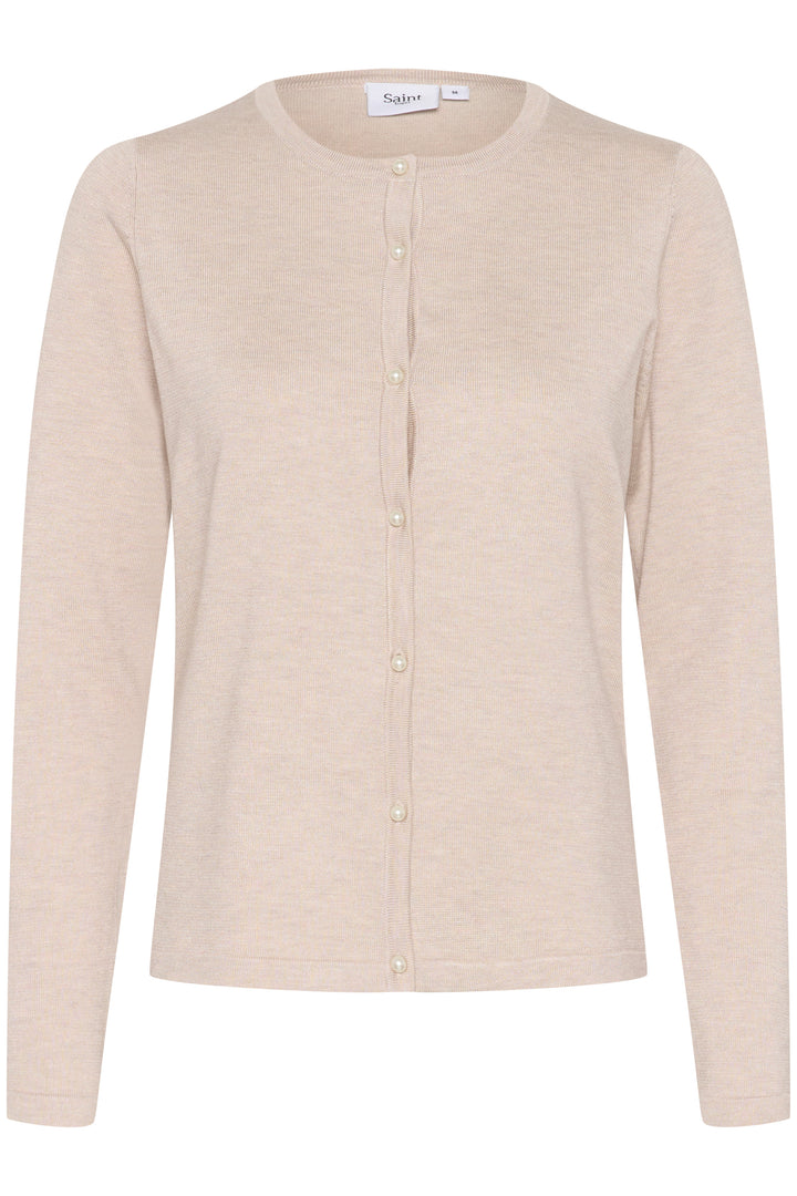 SAINT TROPEZ JemmaSZ Cardigan Gray Morn Melange