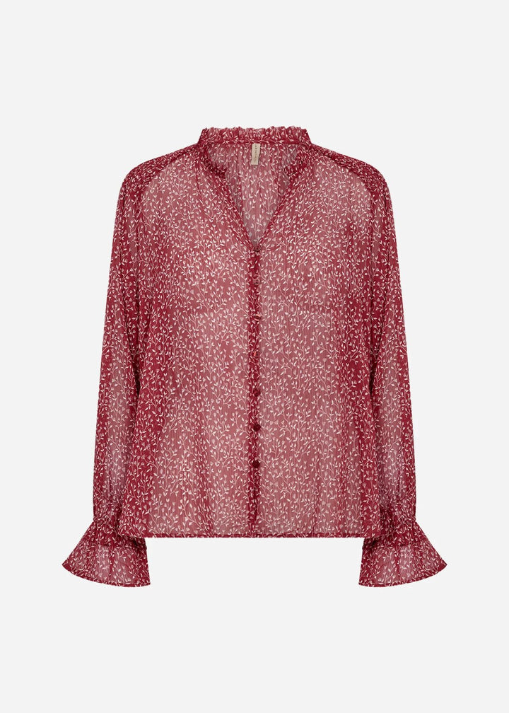 SOYACONCEPT SC-Bebbie 2 Ruby Red Blouse